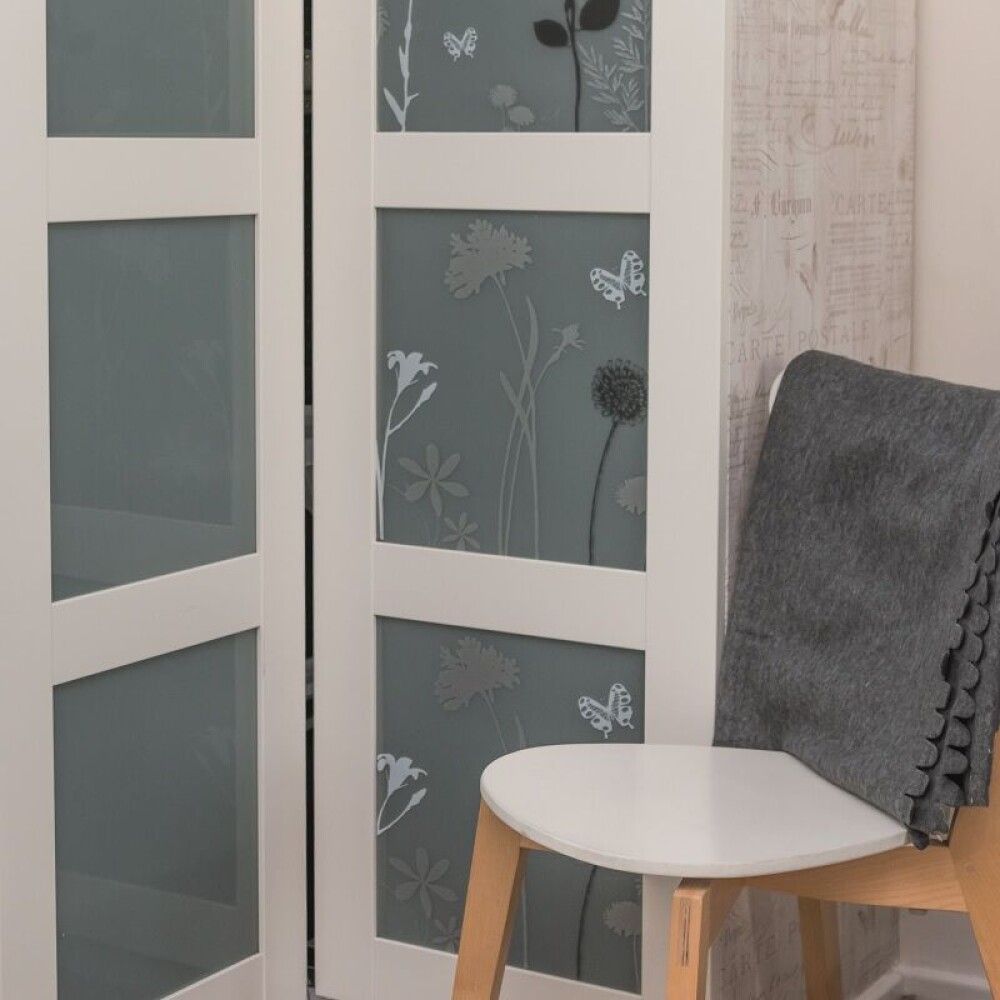 Filma static p blossom, 45cmx1.5m gegnsæ