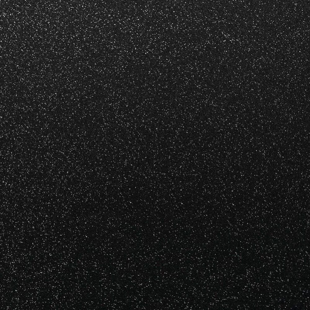 Filma metallic glitter, 67.5cmx2m svört