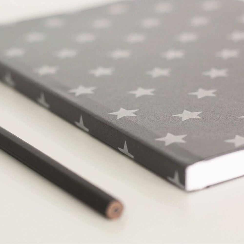 Filma stjörnur, 45cmx2m grá