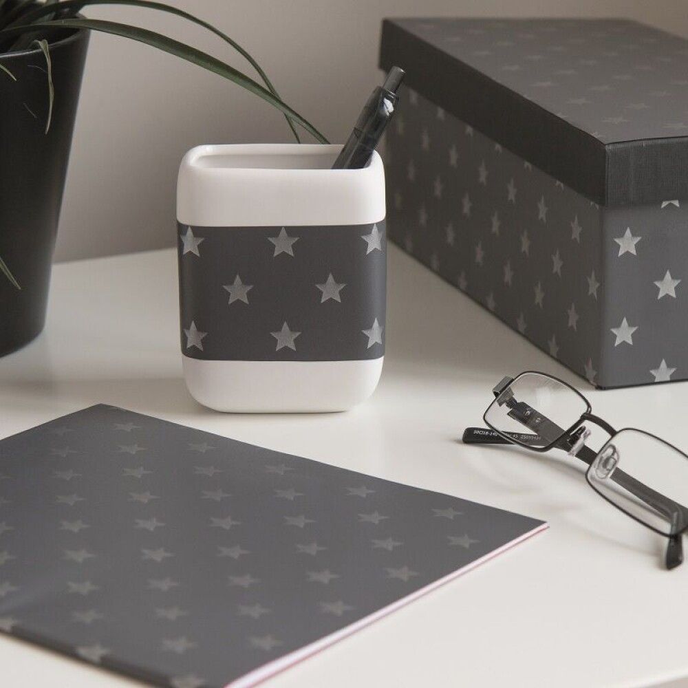 Filma stjörnur, 45cmx2m grá