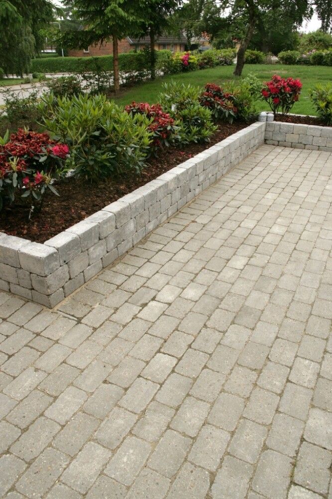 Grófur kantsteinn 14x21x14cm IBF Grár