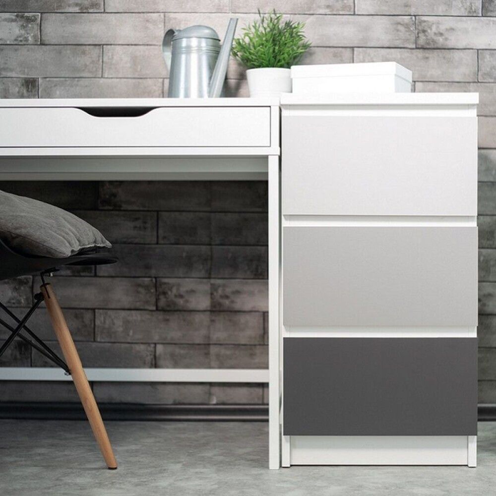 Filma uni silkemat, 67.5cmx2m koksgrátt