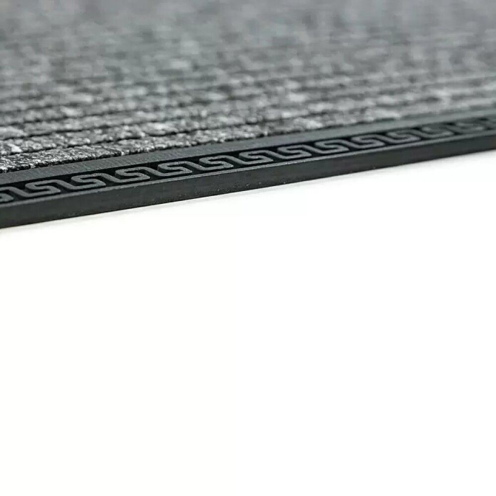 Dyramotta 40x70cm gúmmí grá