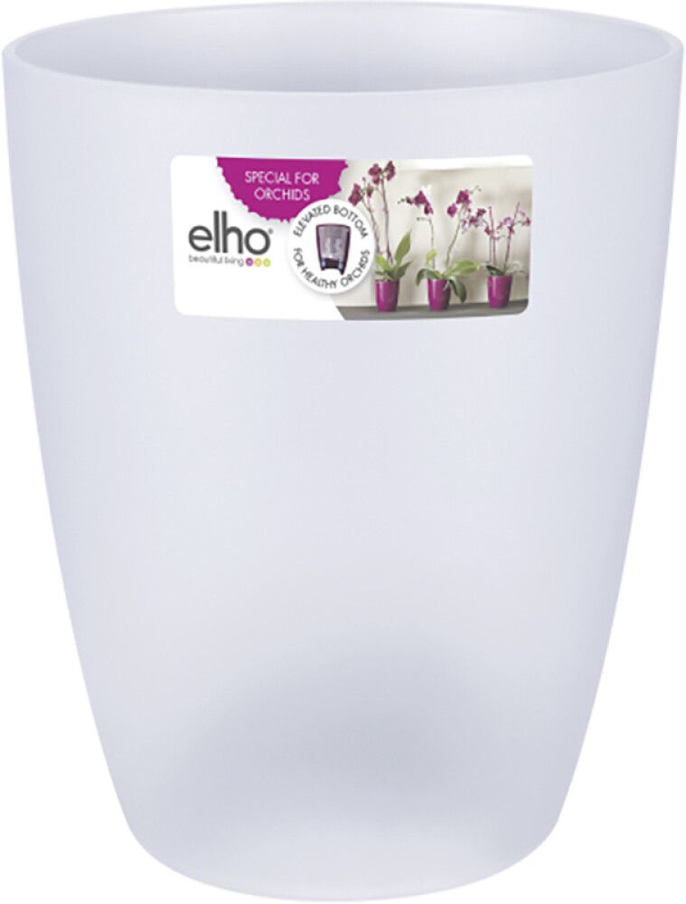 Orkídeupottur Brussels plast Ø13 Elho