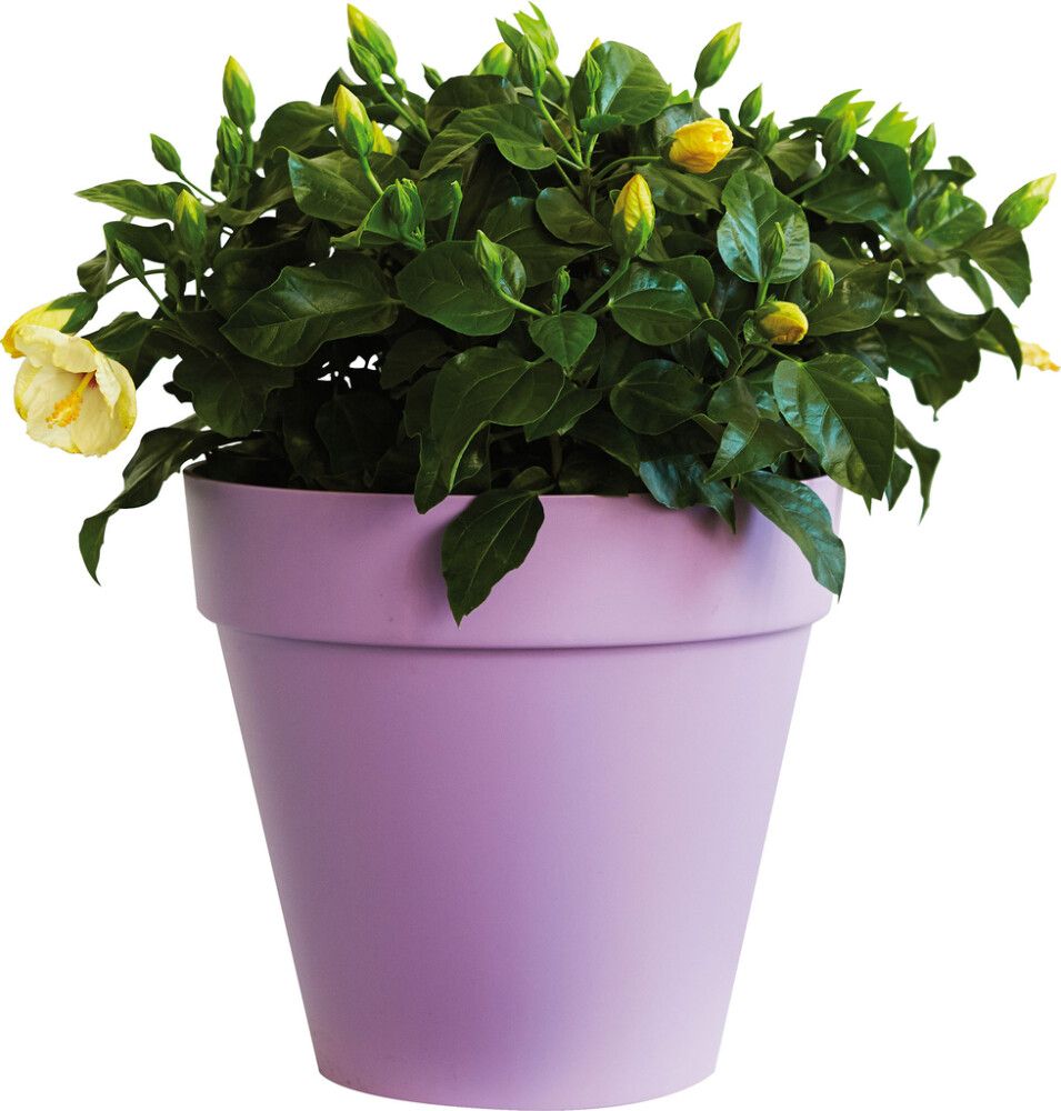 Útiblómapottur Loft Urban Round Ø28,5cm dökkgrár