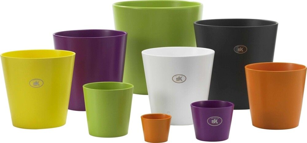 Blómapottur Dallas Espirit Ø21cm dökkgrár