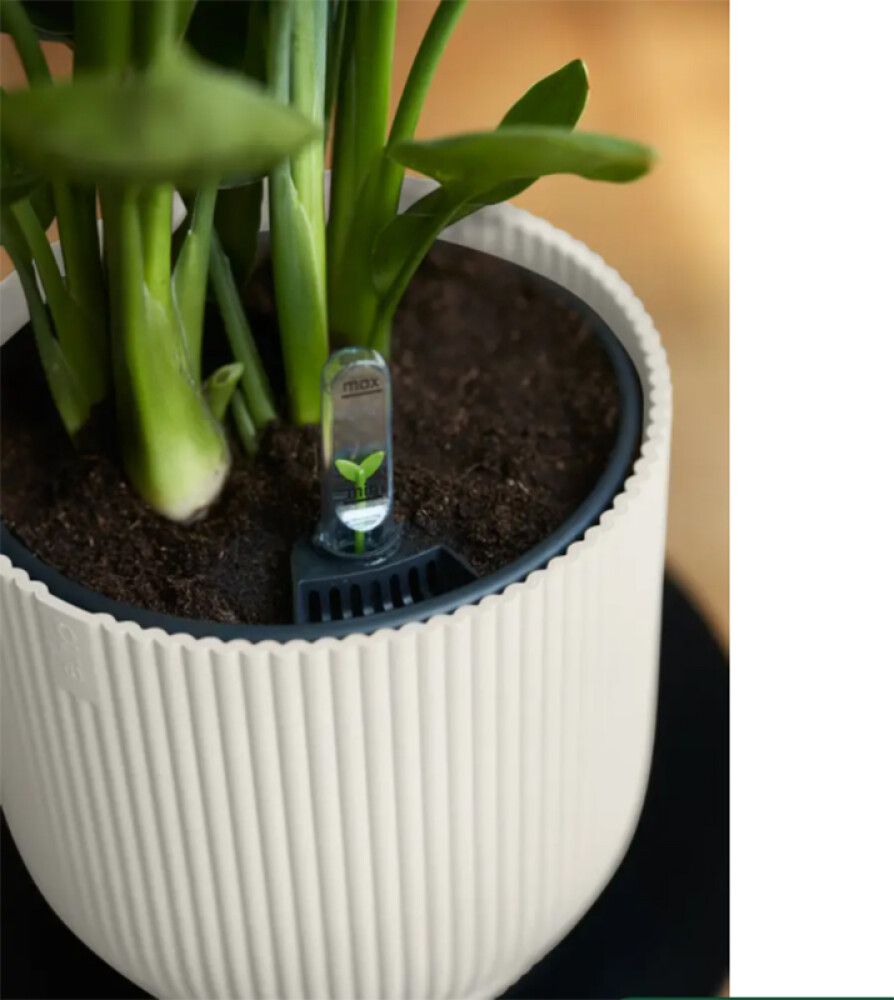 Blómapottur Vibes Fold Round Ø22cm hvítur