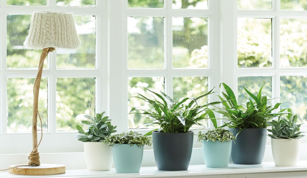 Blómapottur Brussels Round Ø20cm dökkgrár