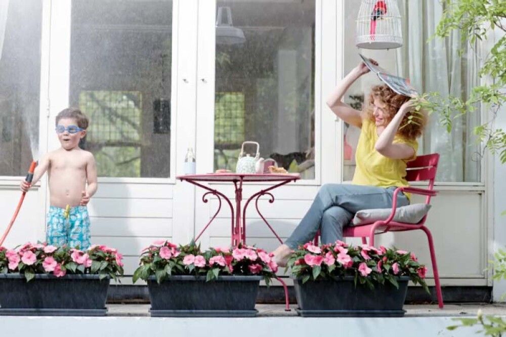 Svalapottur Barcelona XL 59cm dökkgrár