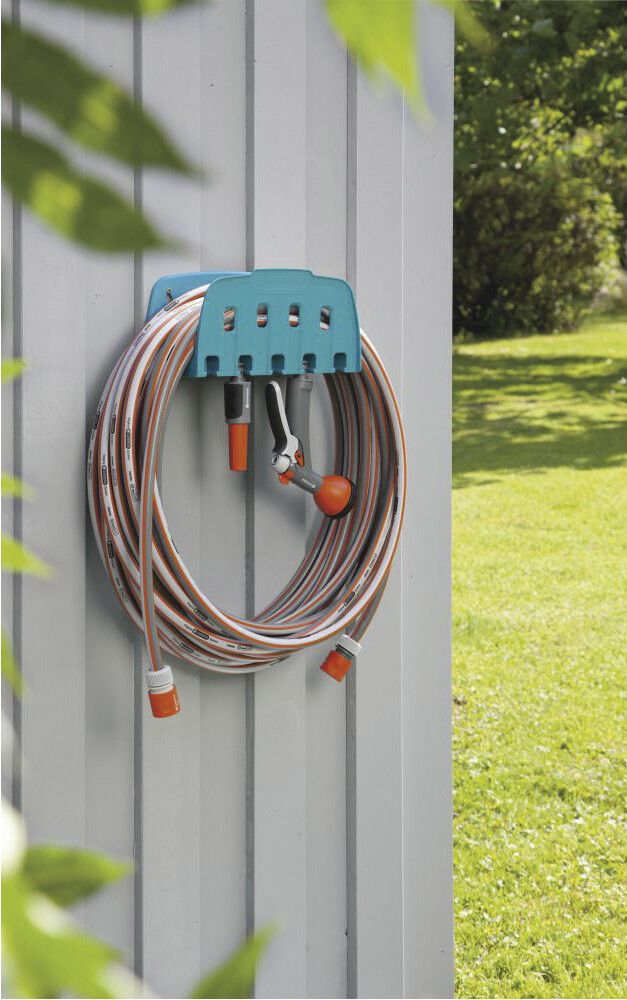 Slönguhaldari á vegg Gardena