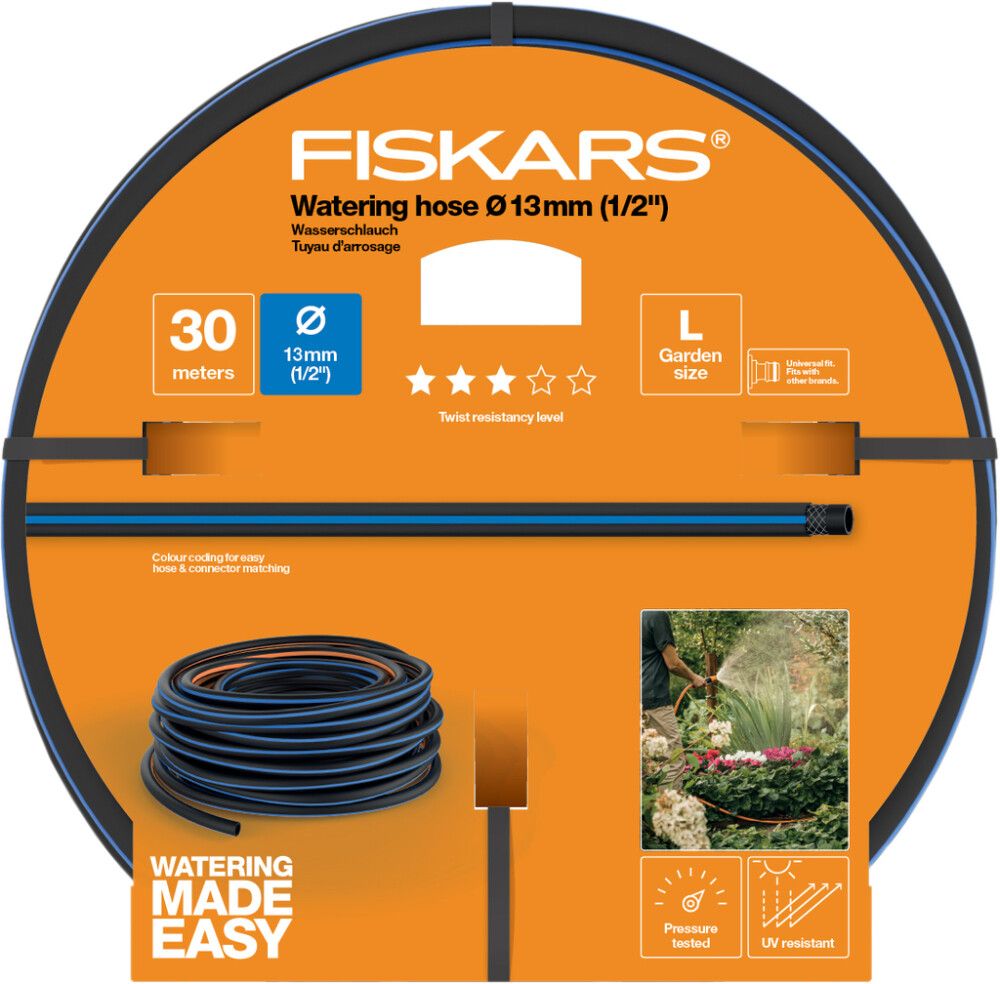 Garðslanga 1/2" Ø13 mm 30m Fiskars