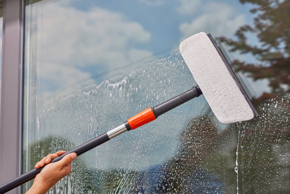 Klútur fyrir gluggahreinsi Gardena