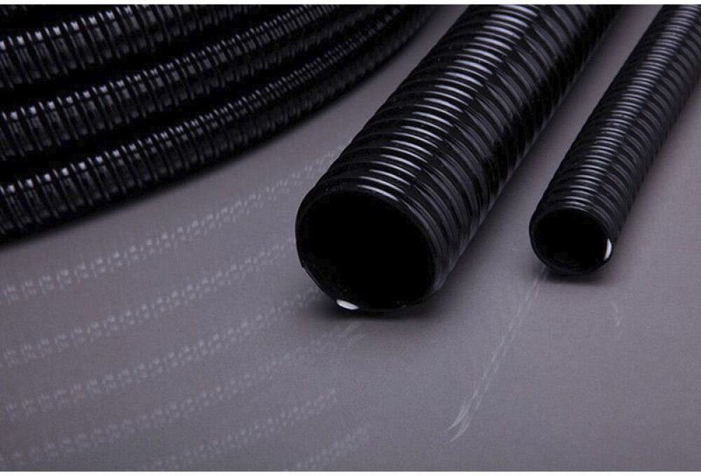 Barki 1 1/4" (verð á m) svartur