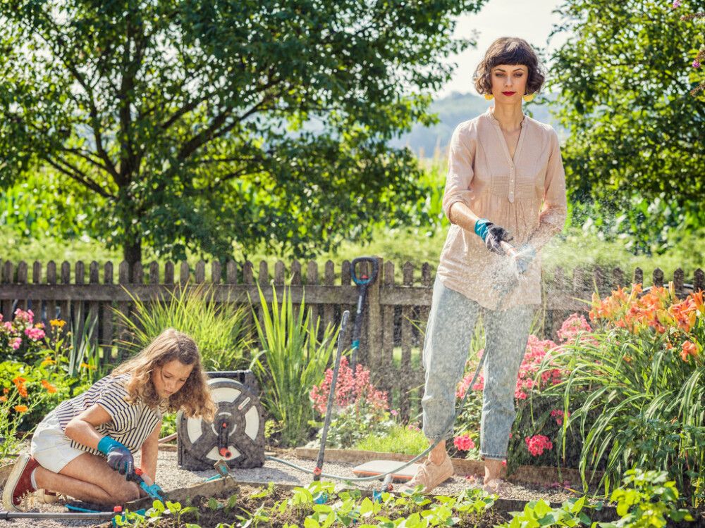 Garðhanskar str. M garðurinn