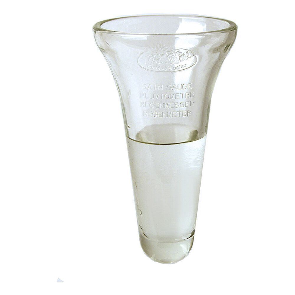 Regnmælir gler Ø12x132,5 cm Garden Life