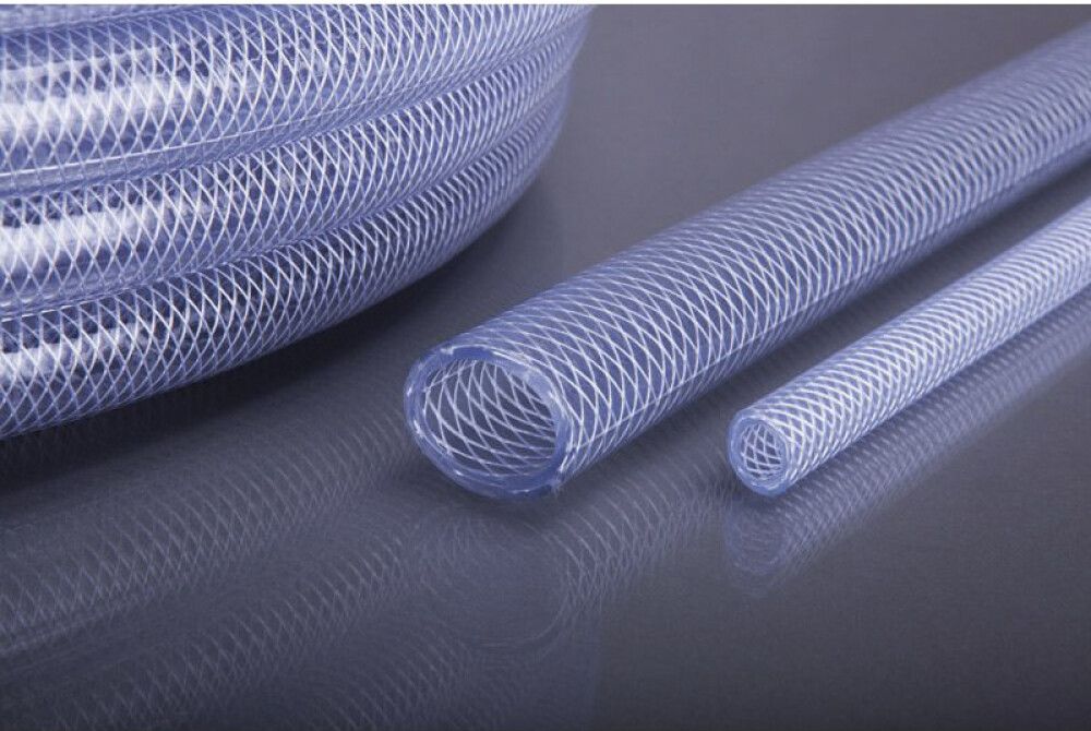 Slanga styrkt ½" (verð á m) glær