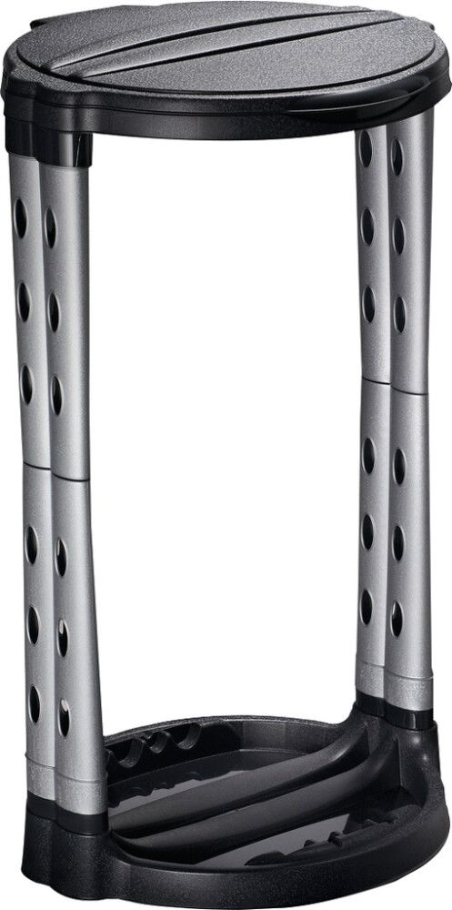 Moltukassi 300L 61x61x83 cm svartur