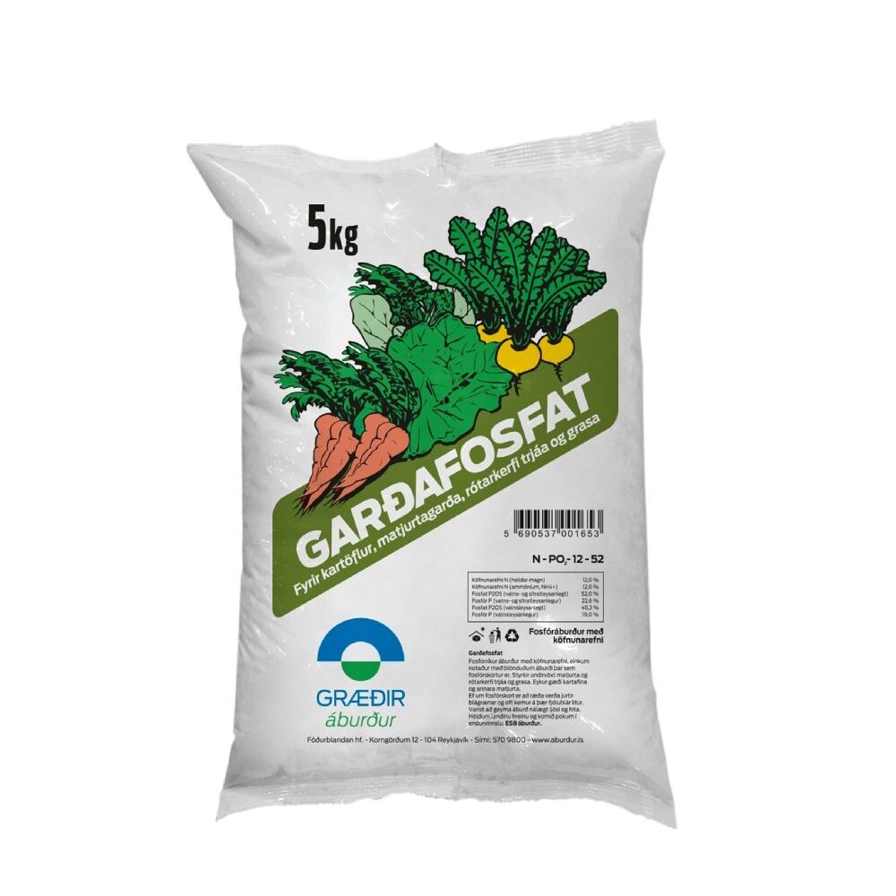 Garðafosfat 5kg Fóðurblandan