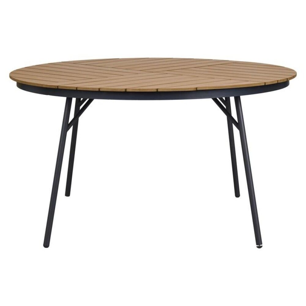 Garðborð Ø138 cm Sunfun Jasmin tekk