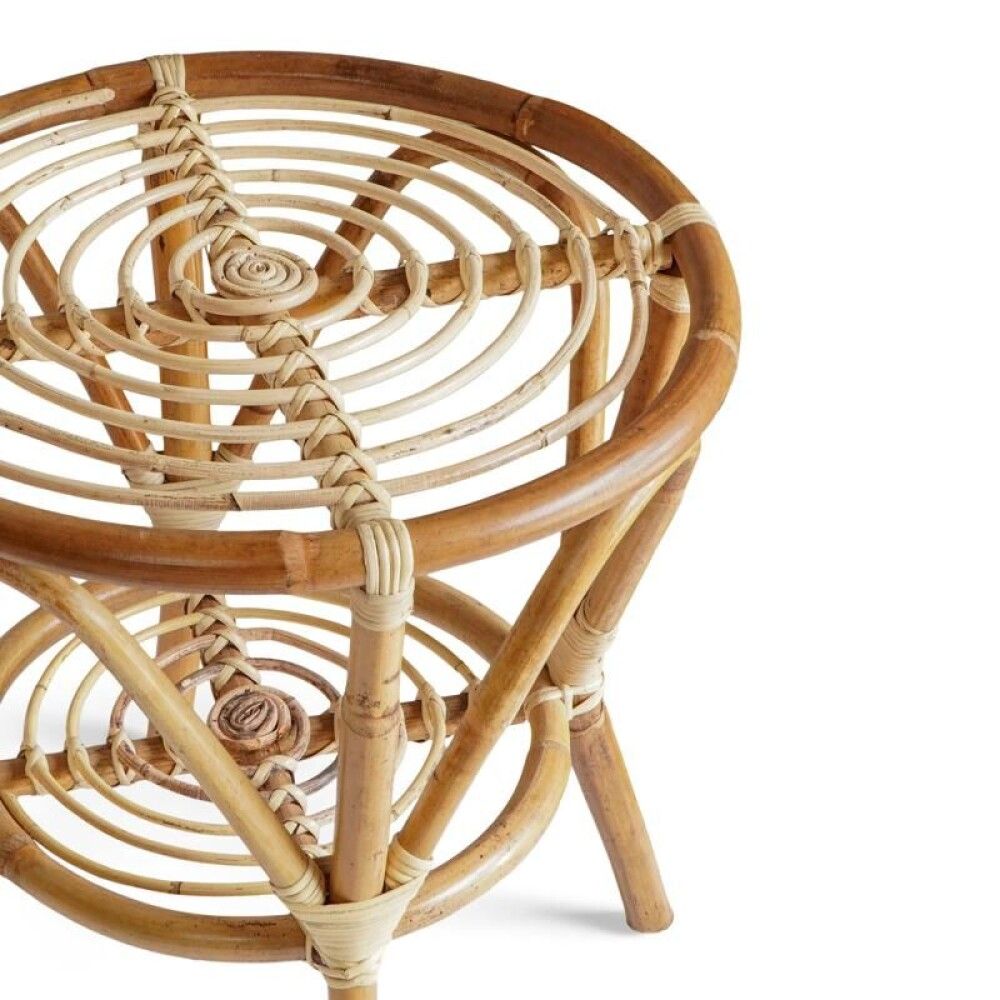 Borð og 2 stólar Sunfun Kia rattan/bast