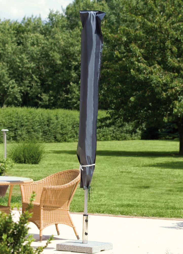 Yfirbreiðsla fyrir sólhlíf Sunfun grá