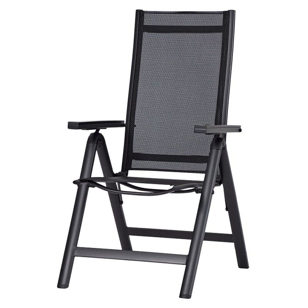 Garðstóll stillanlegur Sunfun Ralph svartur