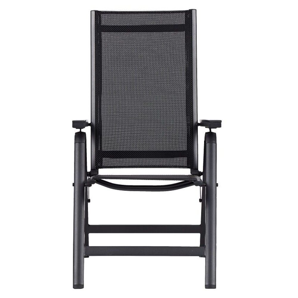 Garðstóll stillanlegur Sunfun Ralph svartur