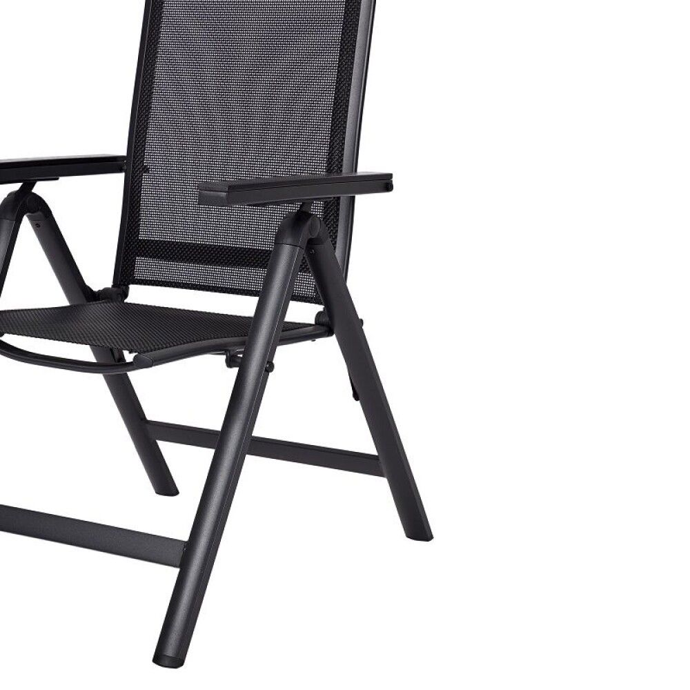 Garðstóll stillanlegur Sunfun Ralph svartur