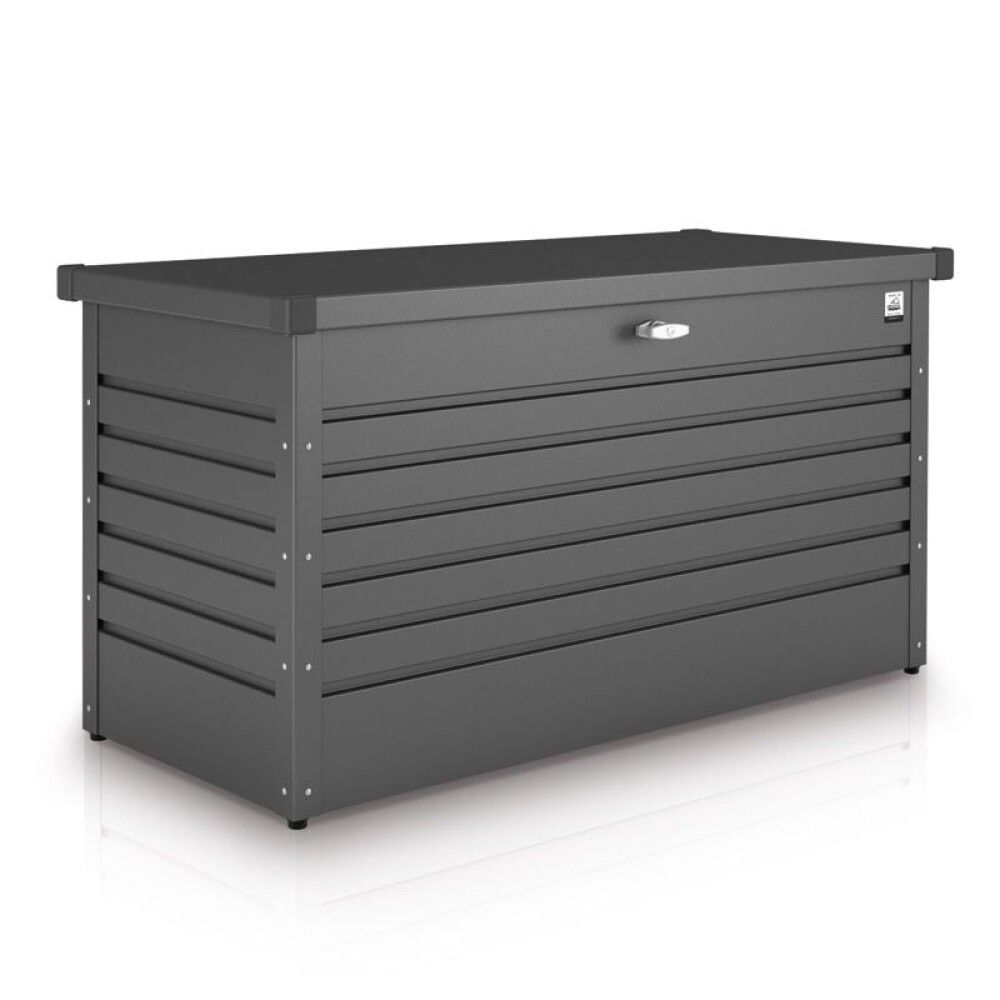 Sessubox 134 x 62 cm Leisuretime box 130 dökkgrár
