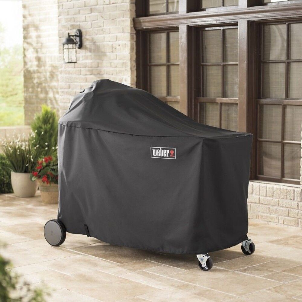 Yfirbreiðsla fyrir Summit Kamado Weber