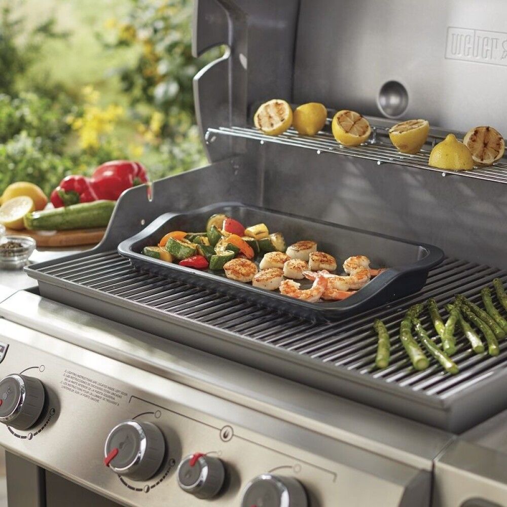 Steikarplata keramik Weber 27x44 cm