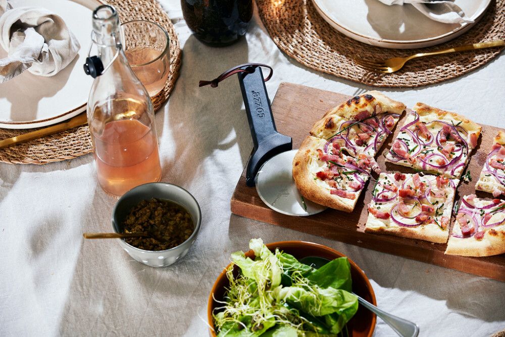 Pizzaskeri 10cm Cozze