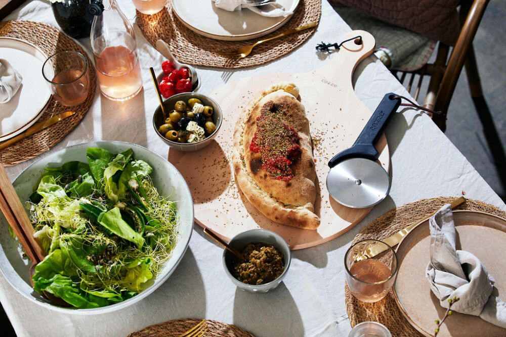 Pizzaskeri 10cm Cozze