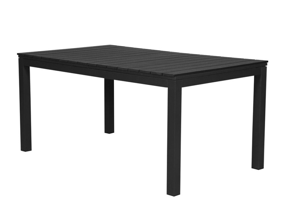 Garðborð 260x95x76 cm Sunfun Bordeaux svart