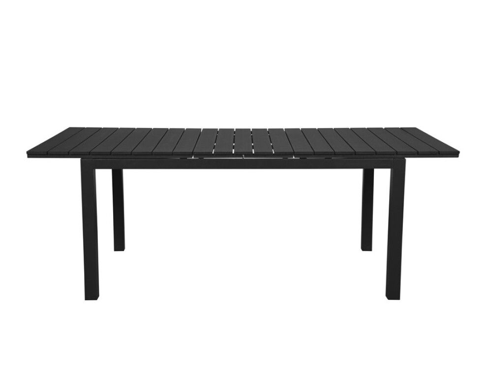 Garðborð 260x95x76 cm Sunfun Bordeaux svart