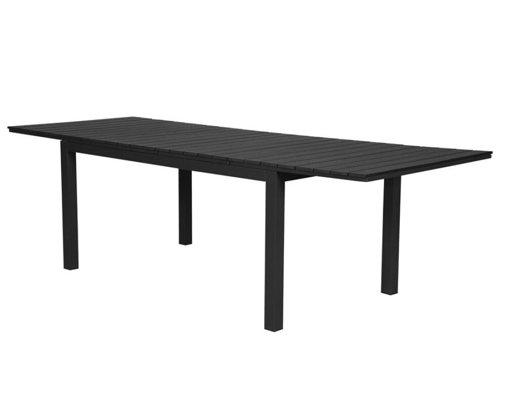 Garðborð 260x95x76 cm Sunfun Bordeaux svart