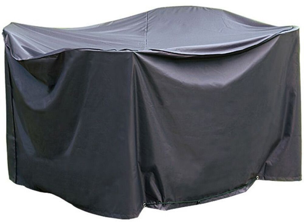 Yfirbreiðsla fyrir garðsett 380x140x85 cm Sunfun svört