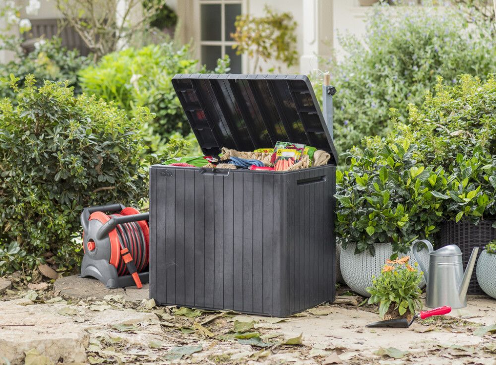 Geymslubox 45x56 cm Sunfun City dökkgrátt