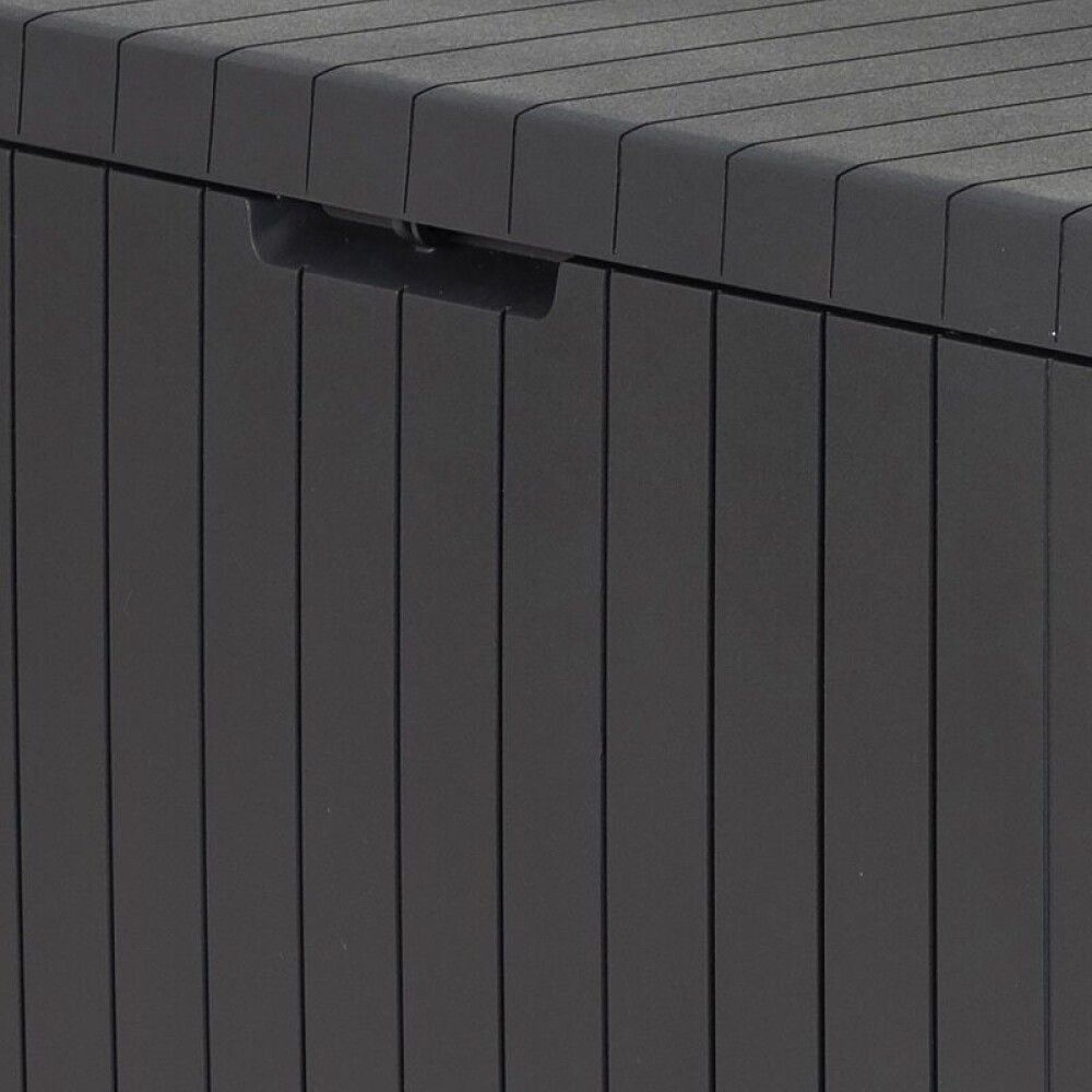 Geymslubox 45x56 cm Sunfun City dökkgrátt