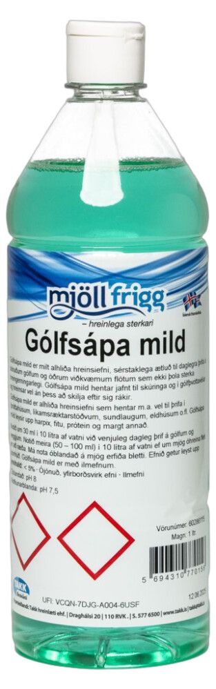 Gólfsápa mild 1L