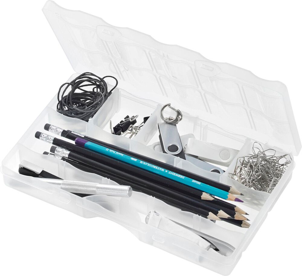 Smáhlutabox 8 hólf SmartStore Organizer 24 glært