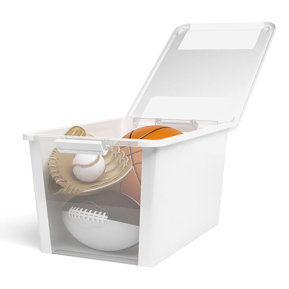 Plastkassi Bi-Box 40L hvítur KIS