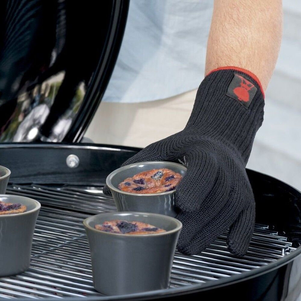 Grillhanskar L/XL Weber svartir