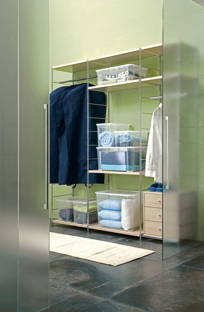 Plastkassi Clear box 70L XL