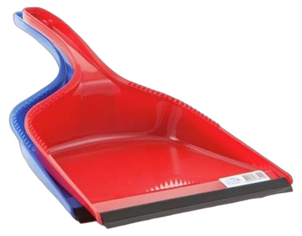 Fægiskófla með gúmmíkanti Gero plast