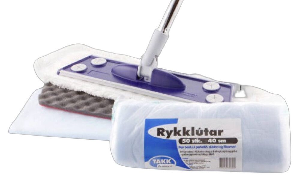 Rykmoppusett 40cm Takk