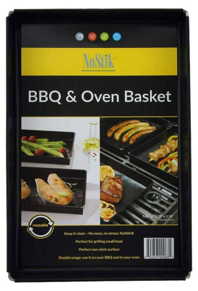 Grillbakki 18x28cm Nostik