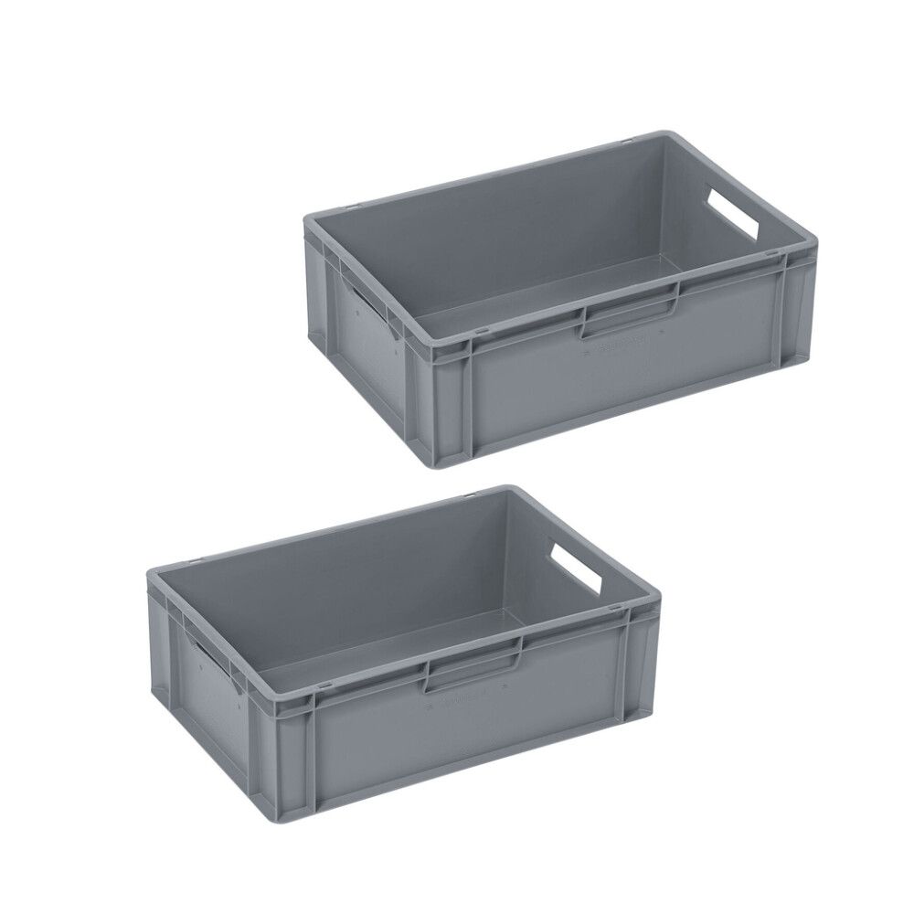 EURO plastkassi, sterkur, 35L 60X40X20CM