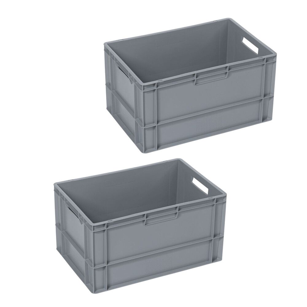 EURO plastkassi, sterkur, 60L 60X40X32CM