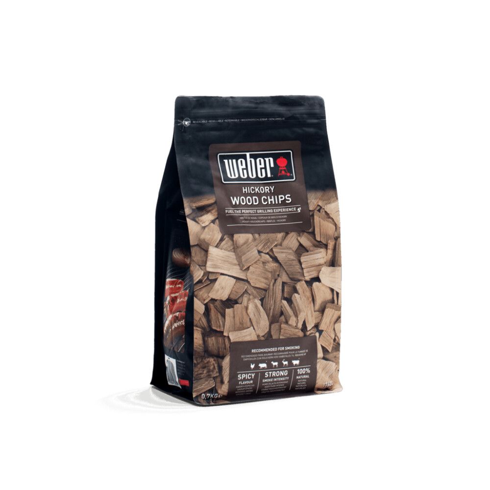 Reykviðarspænir hickory 700 gr Weber